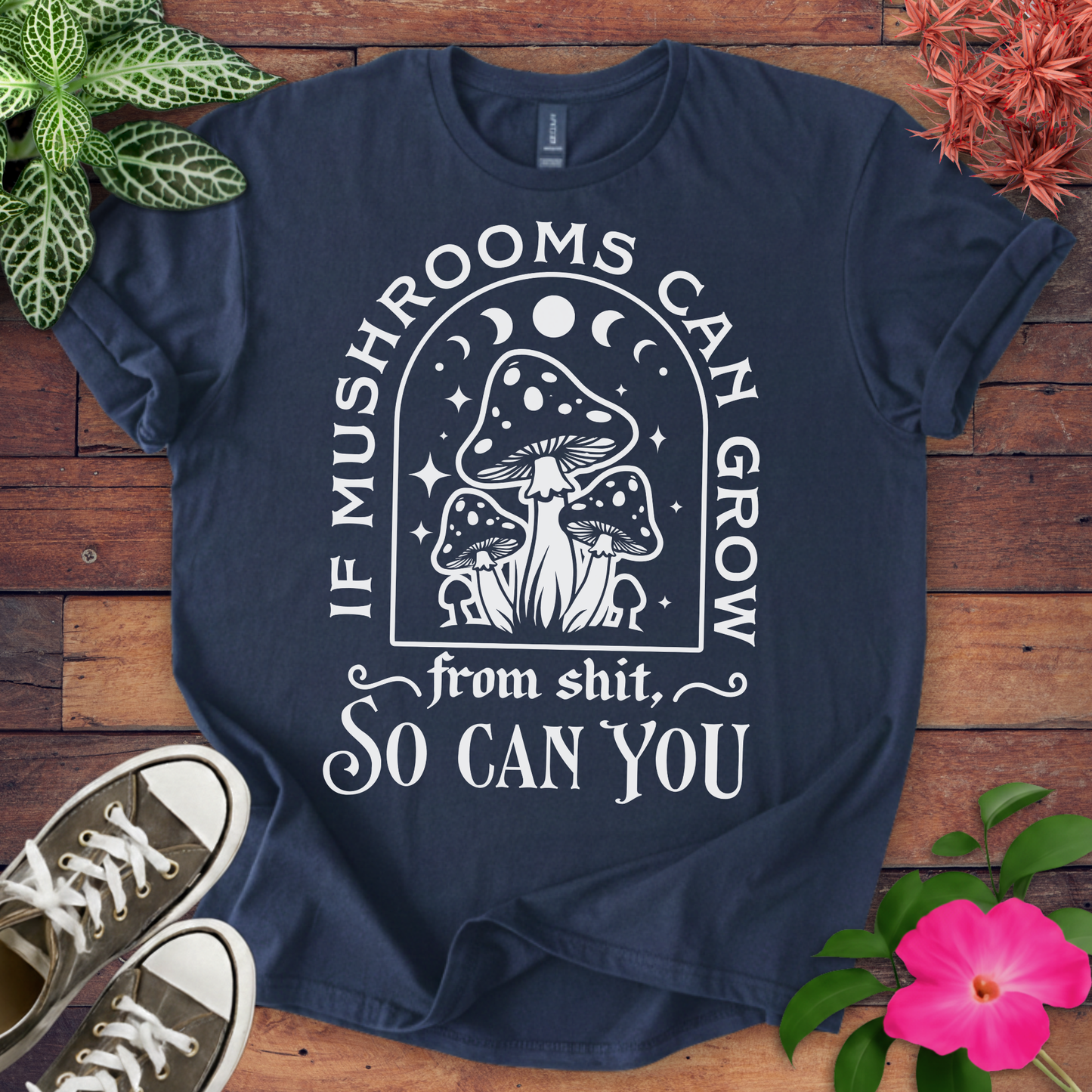 Mushroom Motivation T-shirt