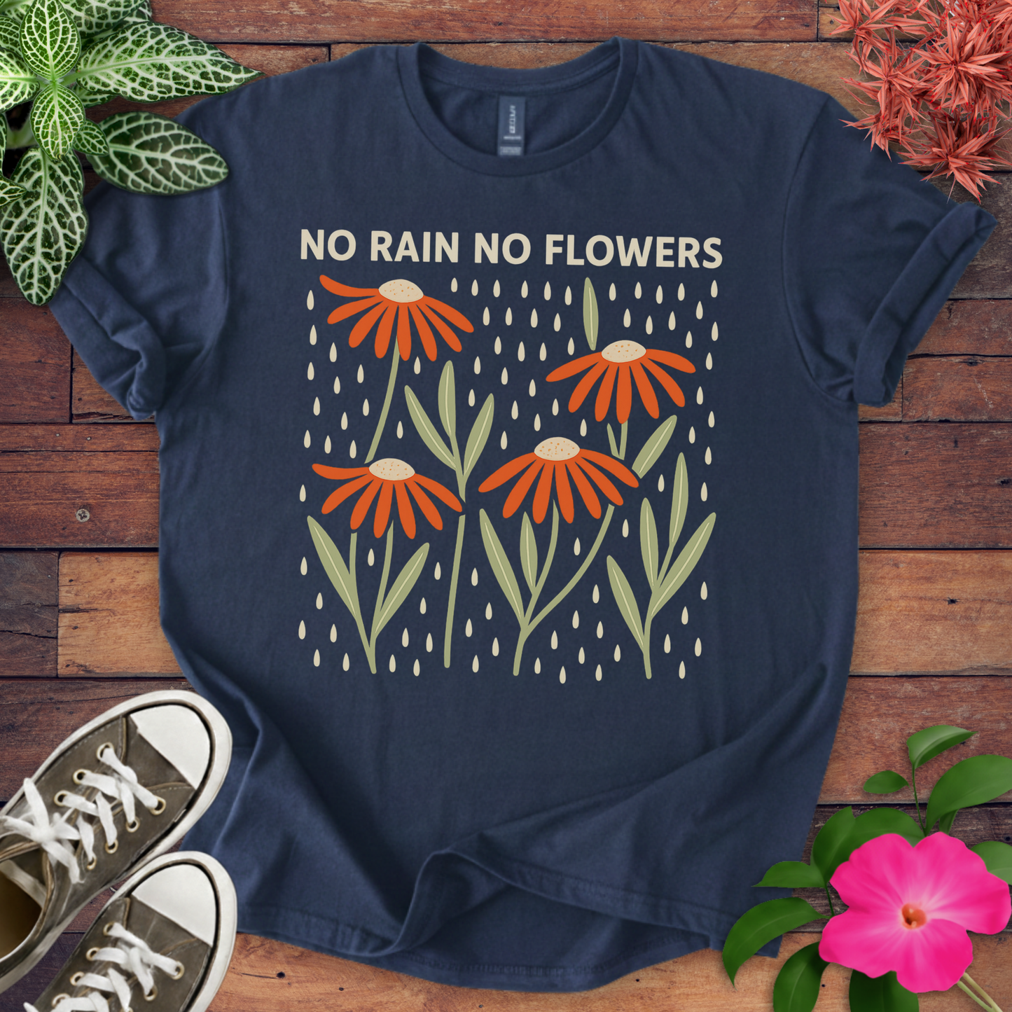 No Rain Flowers T-shirt