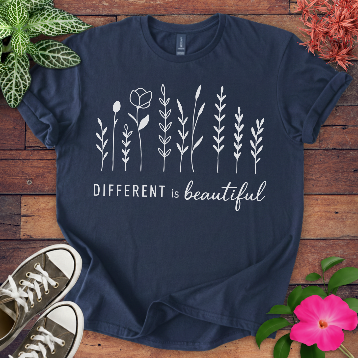 Different Is Beautiful T-shirt