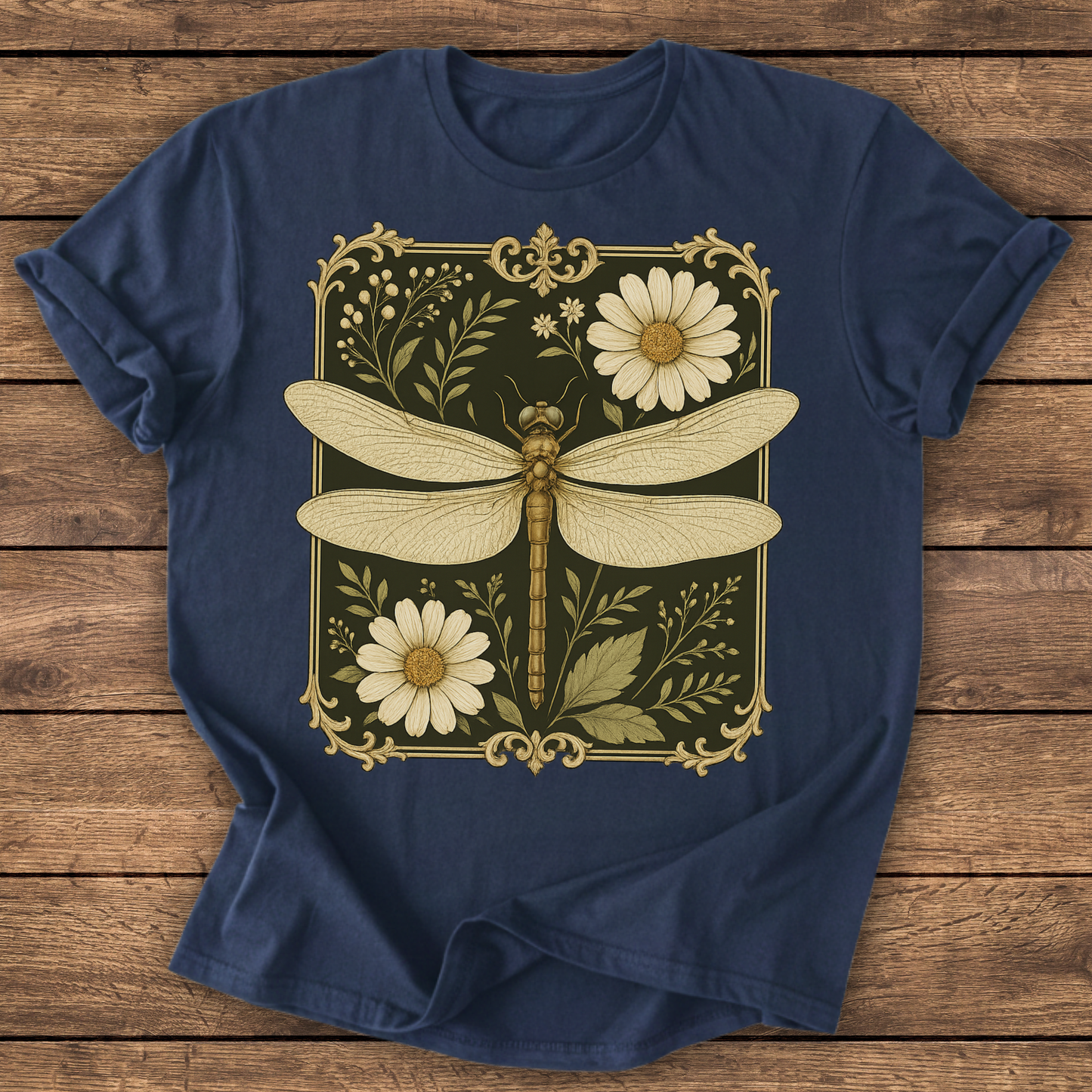 Dragonfly Floral T-shirt