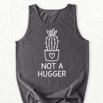 Not A Hugger Tank Top - Pepper
