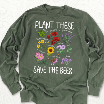 Plant These LS T-shirt - Hemp