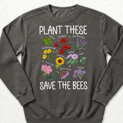 Plant These Sweatshirt - Pepper