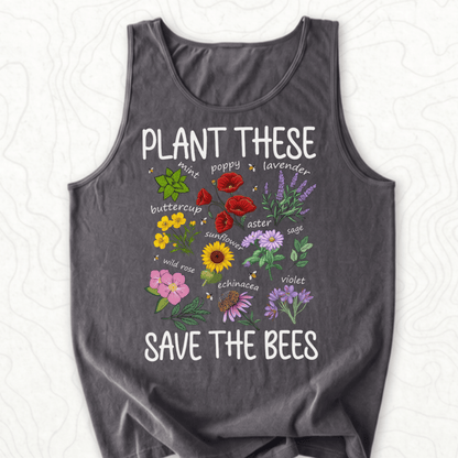 Plant These Tank Top - Pepper