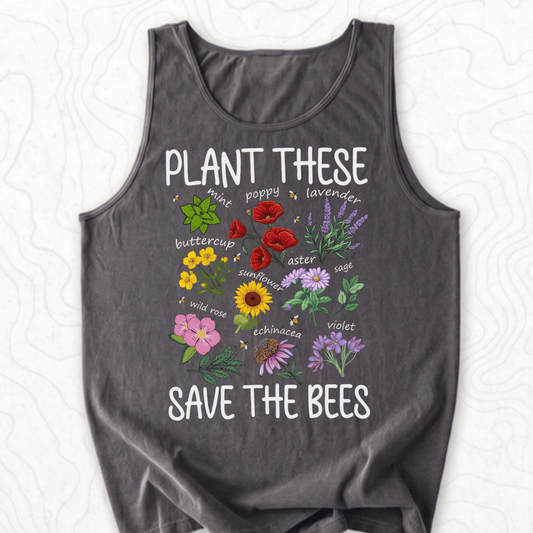 Plant These Tank Top - Pepper