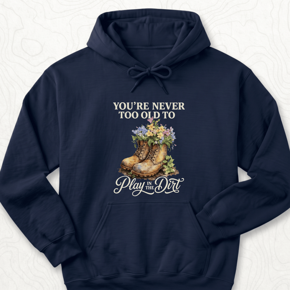 Play In Dirt Hoodie - Navy