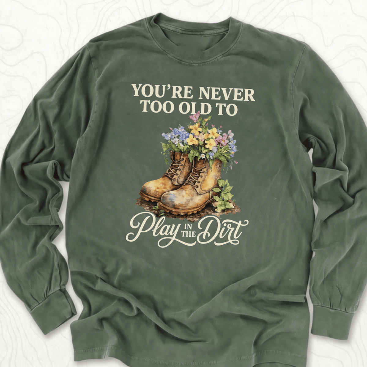 Play In Dirt LS T-shirt - Hemp