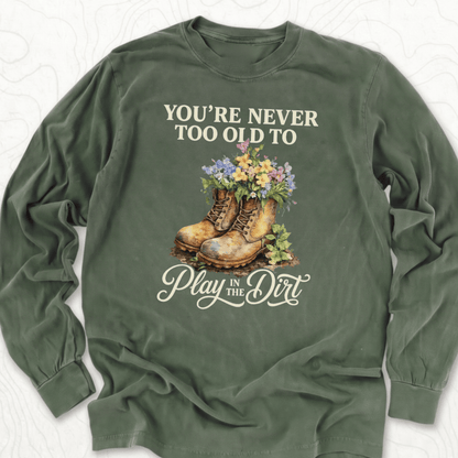 Play In Dirt LS T-shirt - Hemp