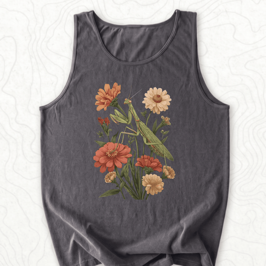 Praying Mantis Tank Top - Pepper