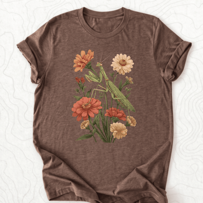 Praying Mantis Tee - Heather Brown