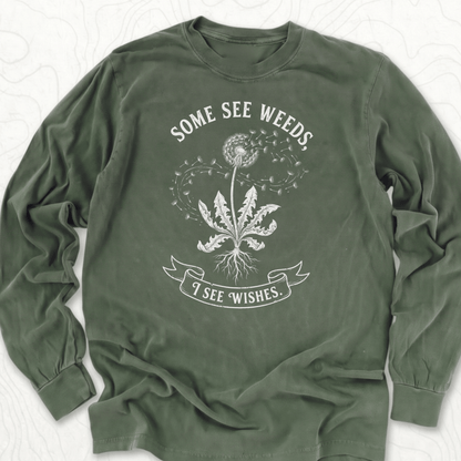 Some See Weeds LS T-shirt - Hemp