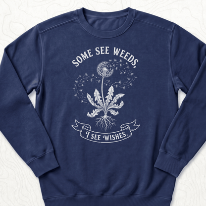 Some See Weeds Sweatshirt - True Navy
