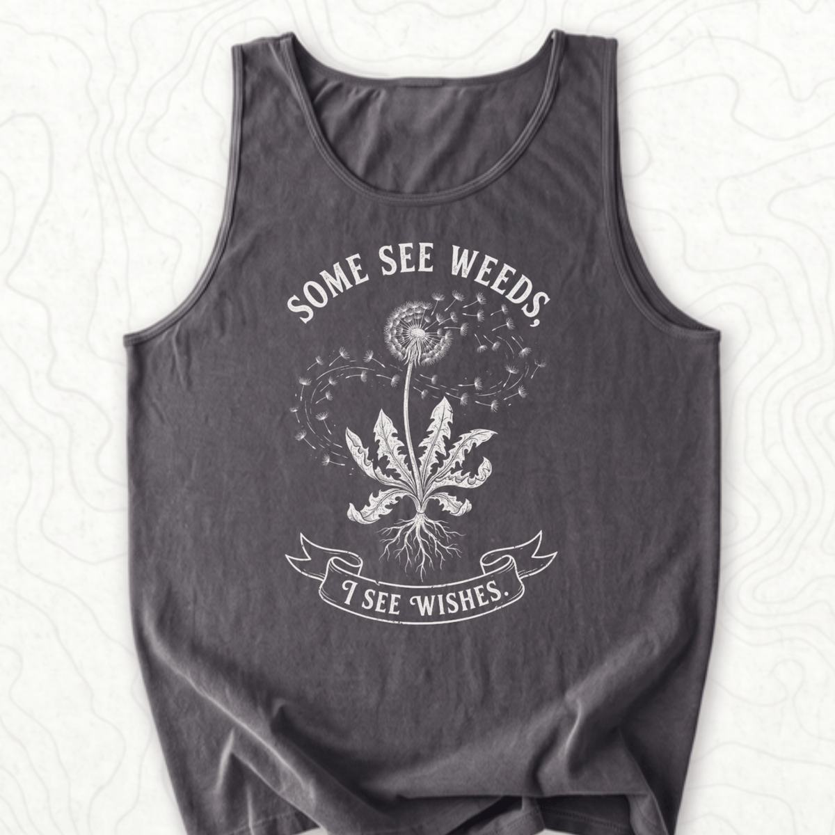 Some See Weeds Tank Top - Pepper