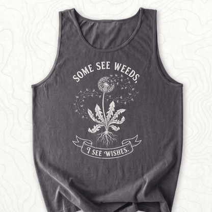 Some See Weeds Tank Top - Pepper