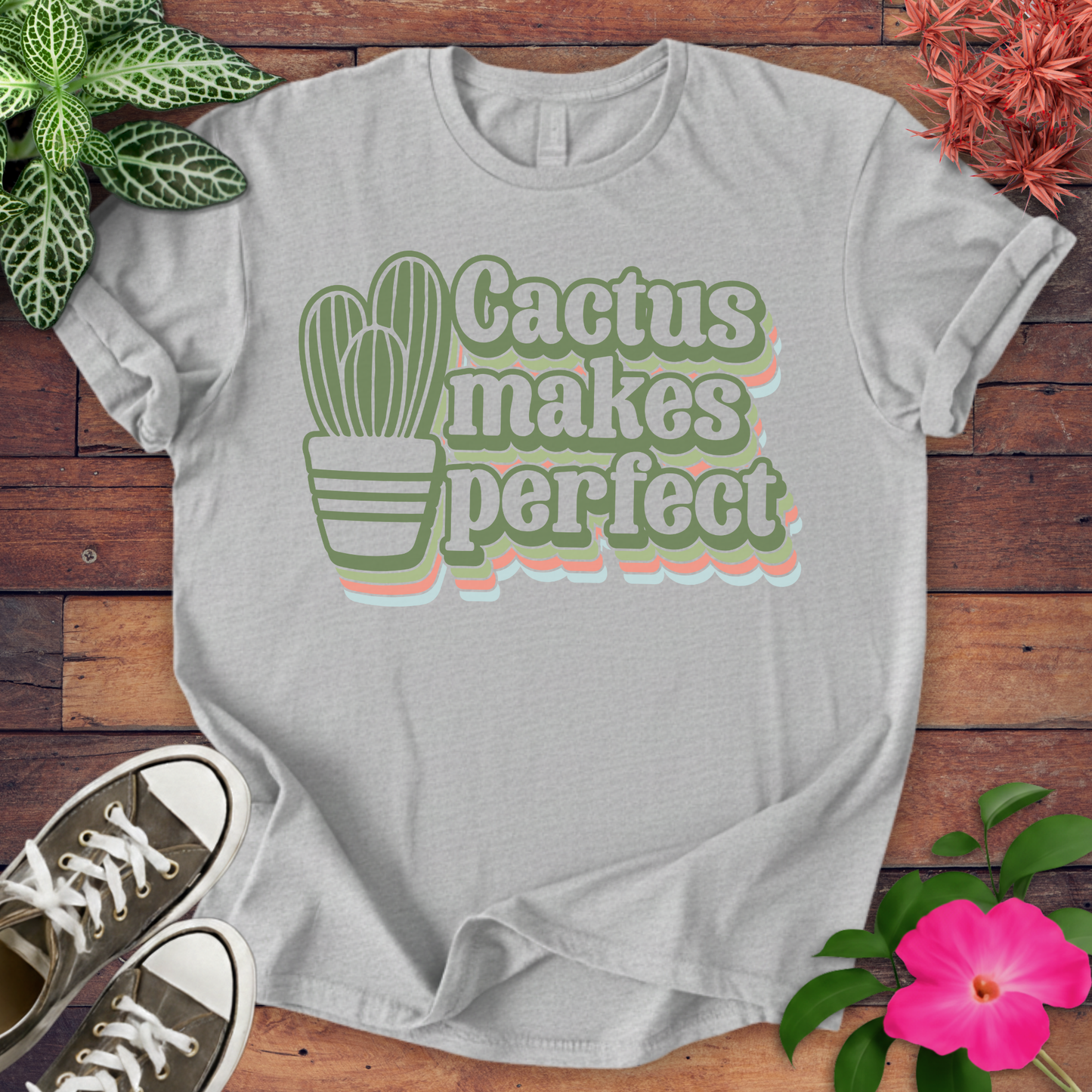 Cactus Makes Perfect T-shirt