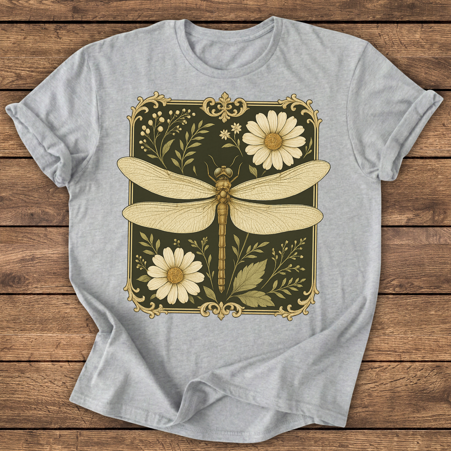 Dragonfly Floral T-shirt