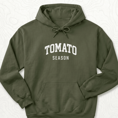 Tomato Season Hoodie - Military Green