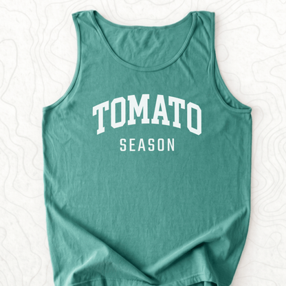 Tomato Season Tank Top - Light Green