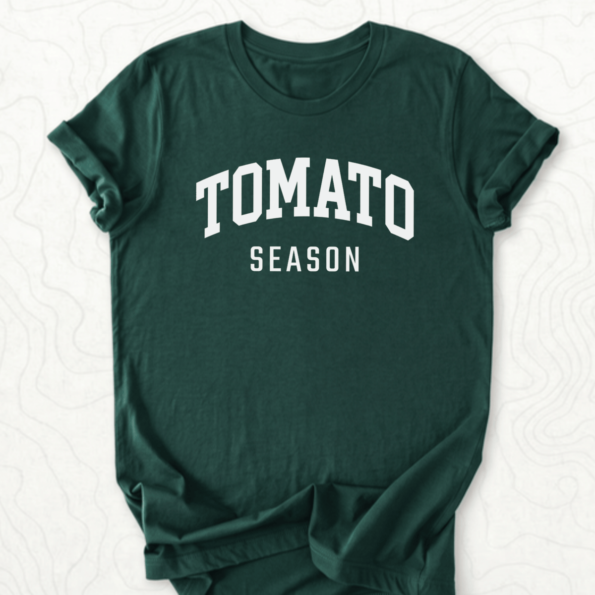 Tomato Season Tee - Forest
