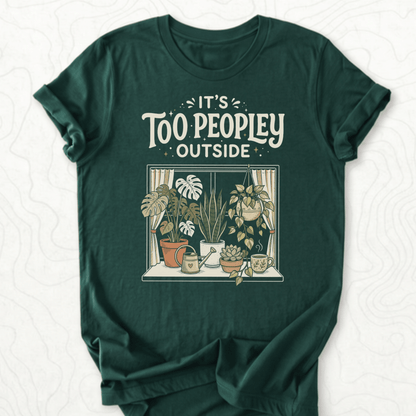 Too Peopley Outside Tee - Forest