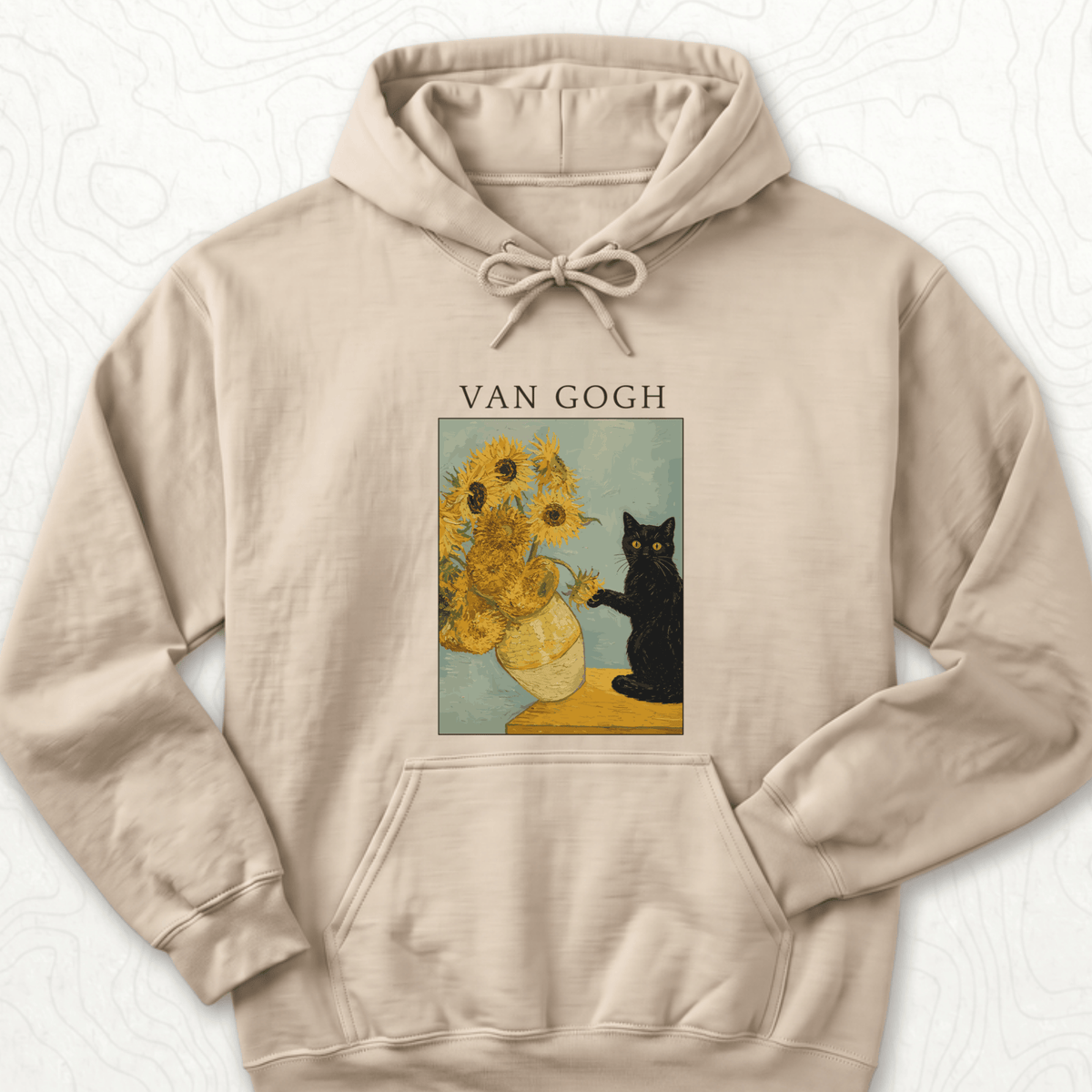 Van Gogh Hoodie - Sand