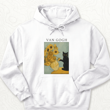 Van Gogh Hoodie - White