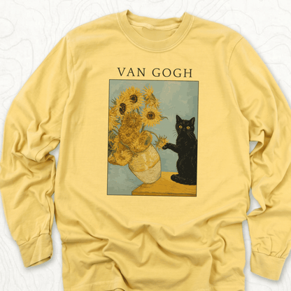 Van Gogh LS T-shirt - Mustard