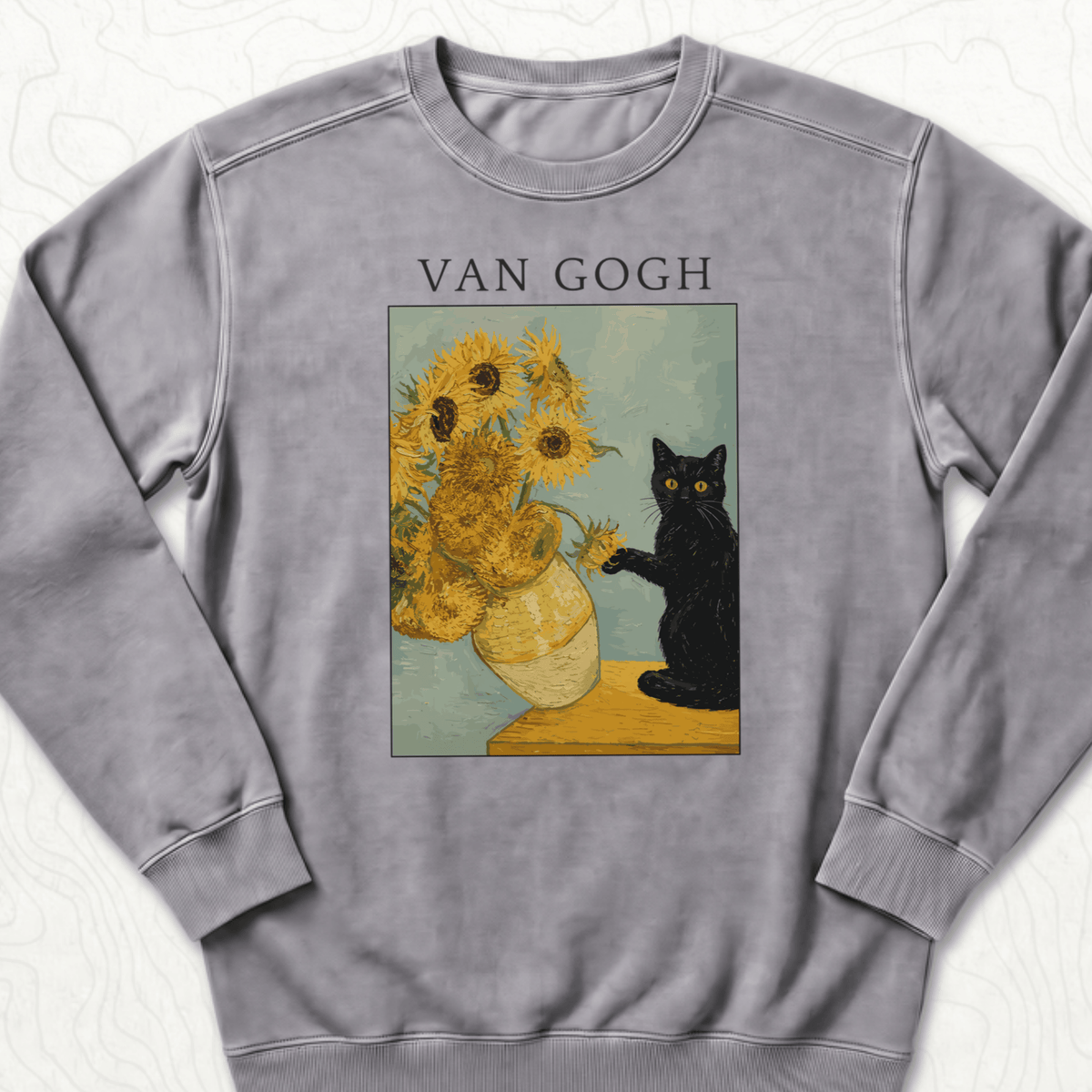 Van Gogh Sweatshirt - Grey