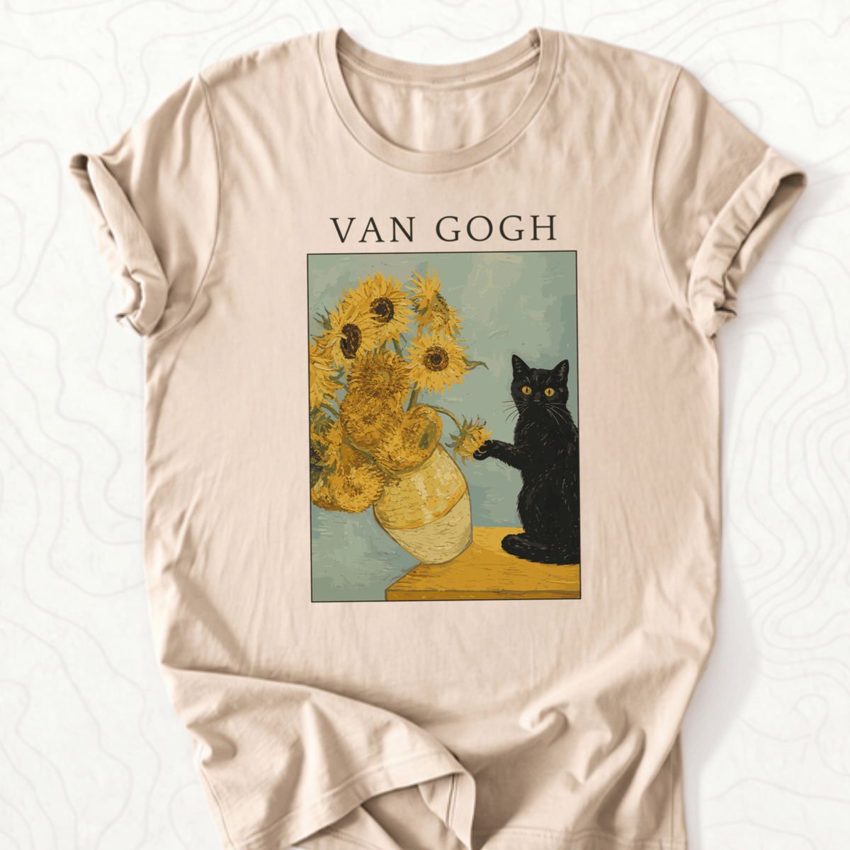Van Gogh Tee - Tan