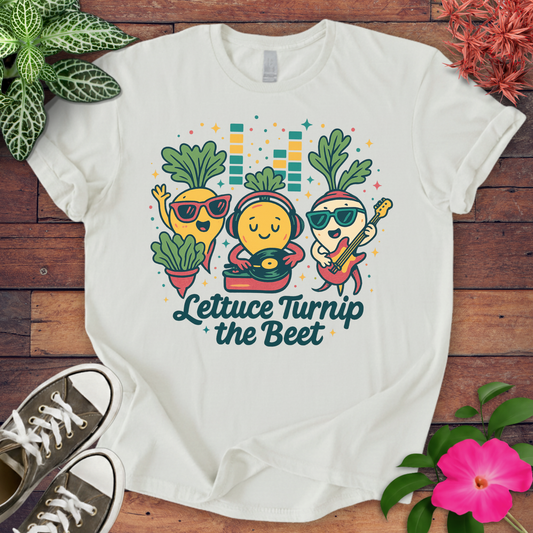 Lettuce Turnip T-shirt