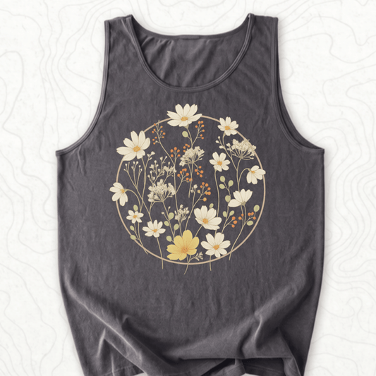 Wildflower Bouquet Tank Top - Pepper