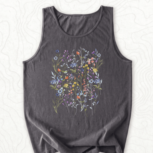 Wildflower Bouquet Tank Top - Pepper