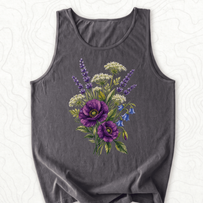 Wildflower Bouquet Tank Top - Pepper