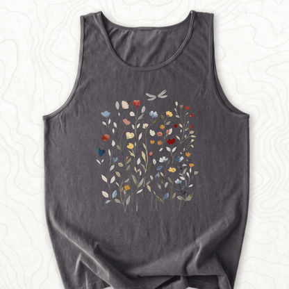 Wildflower Dragonfly Tank Top - Pepper
