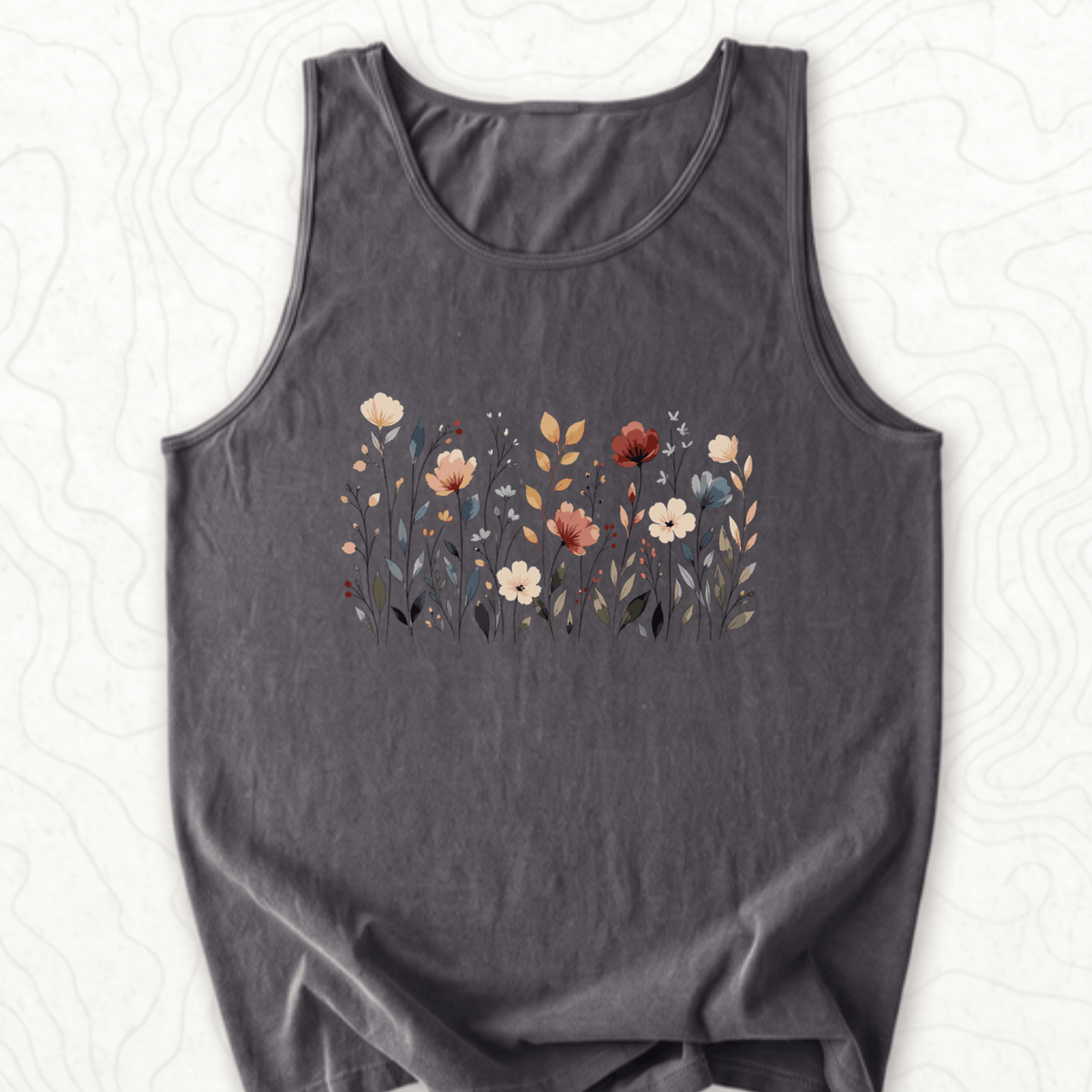 Wildflower Meadow Tank Top - Pepper