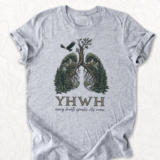 Yhwh Name Tee - Athletic Heather